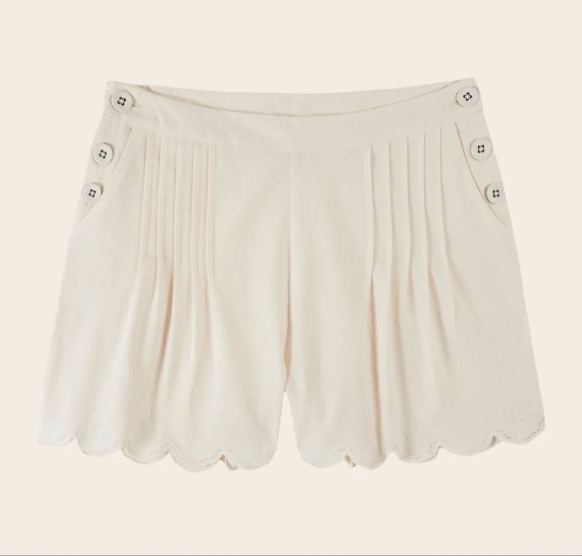 Hosen: Neue Emile et Ida Shorts weiss S – Neu und originalverpackt aus Allschwil von Artur15