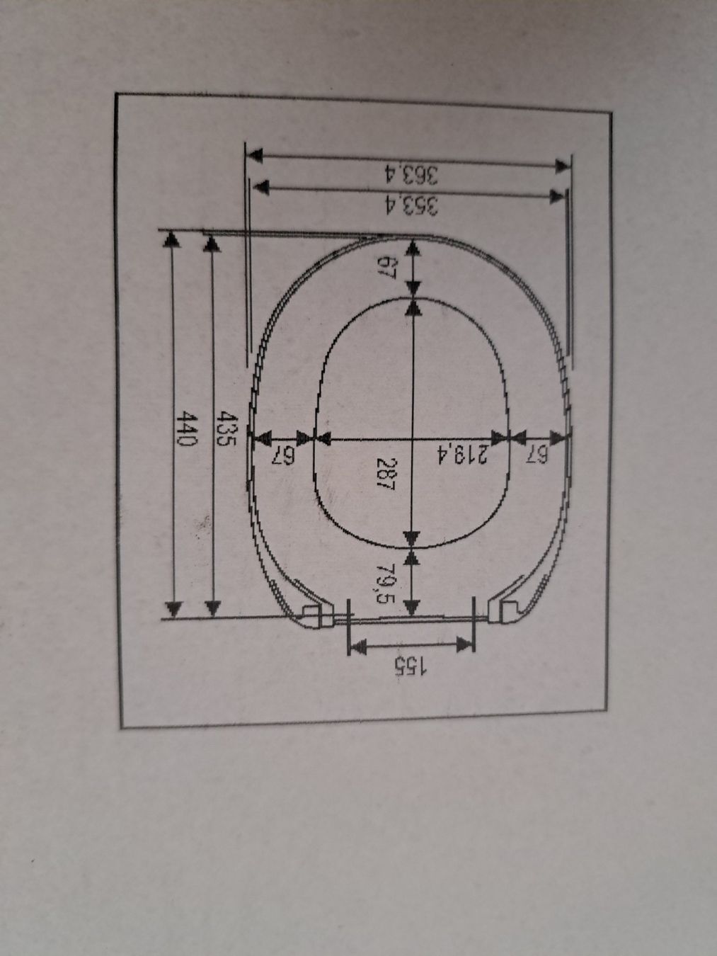 WC: Twist WC - Garnitur c702-0201 – Neuf avec emballage d'origine à Tegerfelden par Spick67 1