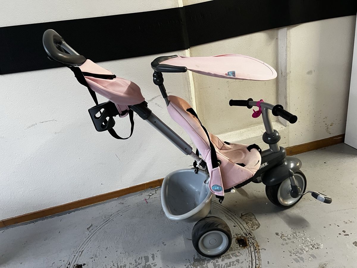 Carrozzine: Dreirad Kinder pink gebraucht – Usato da Birr venduto da gor_sv25