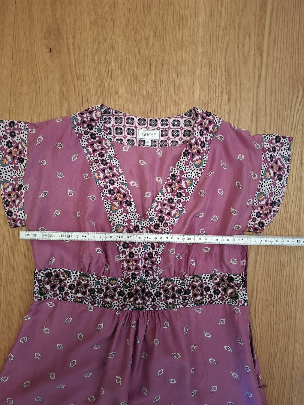 Ghost Robes: Robe GHOST 100% Soie T38 Neuve – Neuf (Voir description) à Conches par carolinec02 4