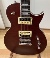 Harley Benton SC Custom lll Satin Paradise Amber Flame