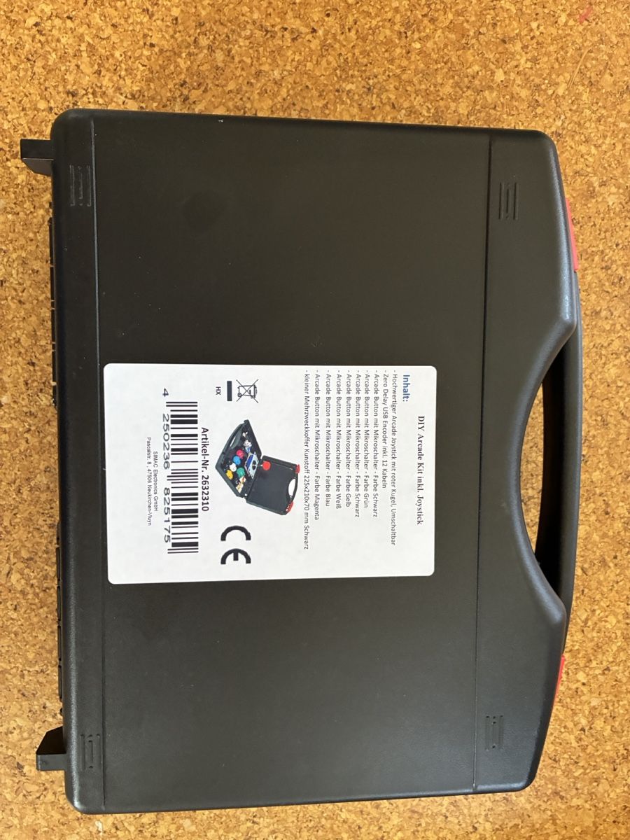 Controller: DIY Arcade Kit inkl. Joystick - Retro Gaming Spass! – Nuovo (secondo la descrizione) da Tegerfelden venduto da phoenix78