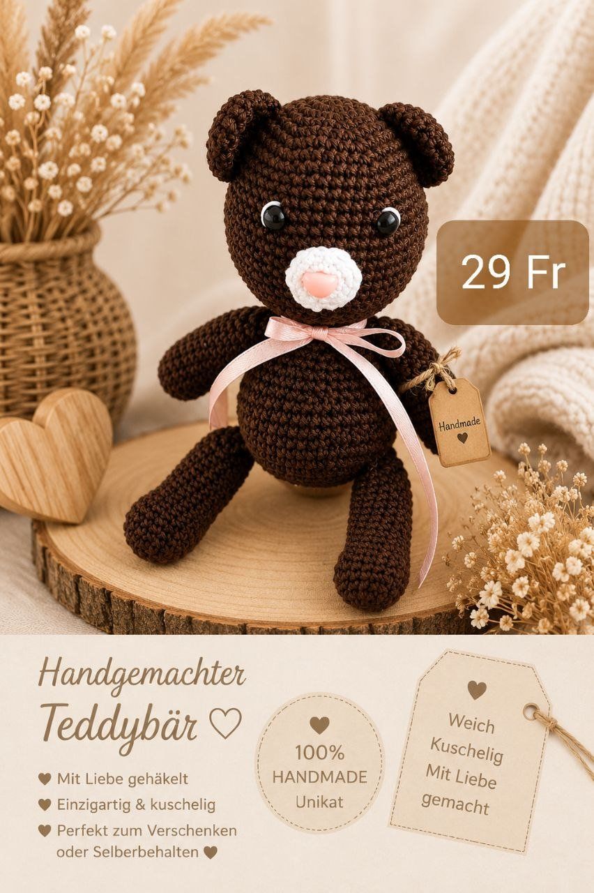 Spielzeuge: Handgemachter Bär – Neu (gemäss Beschreibung) aus Widnau von Sau_r9gp