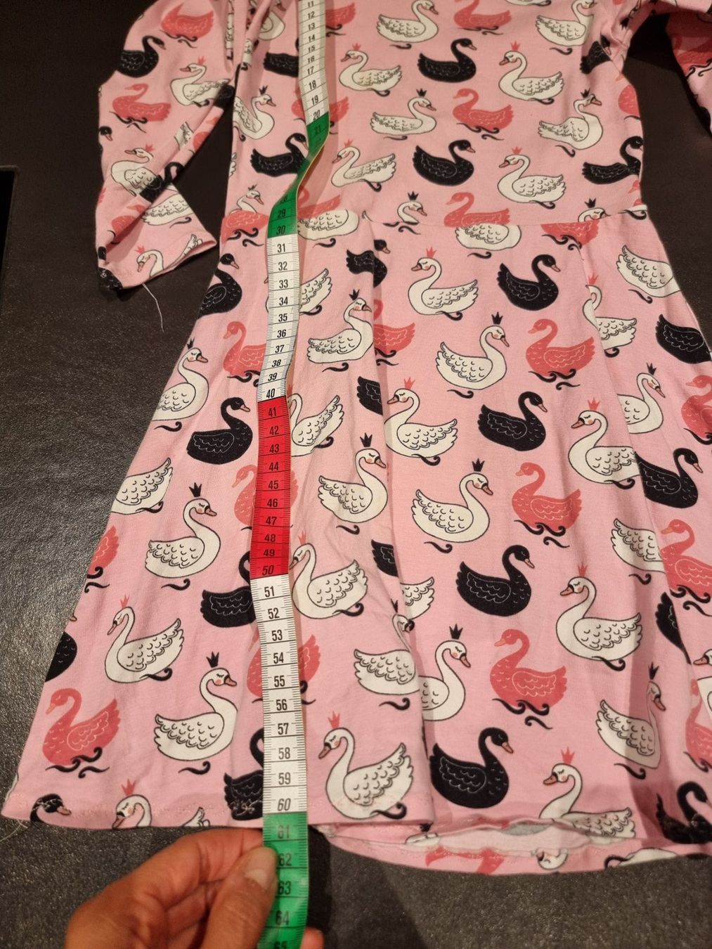 Vestiti & Gonne: Selfmade Kleid Schwan, ca. 122 – Usato da Buttikon SZ venduto da Limo180 3