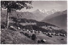 Beatenberg mit Schreckhorn. Eiger - Monch - Jungfrau.