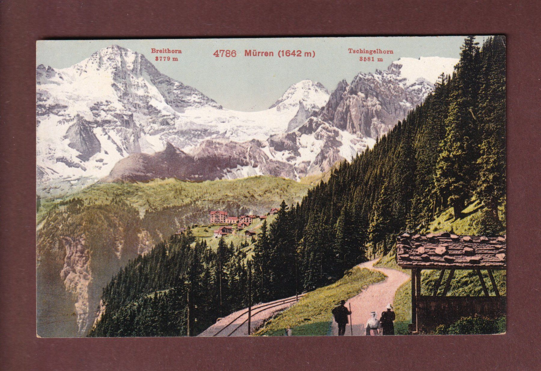 Ansichtskarten: MÜRREN - Breithorn – Gebraucht aus Pully von nicecards-shop