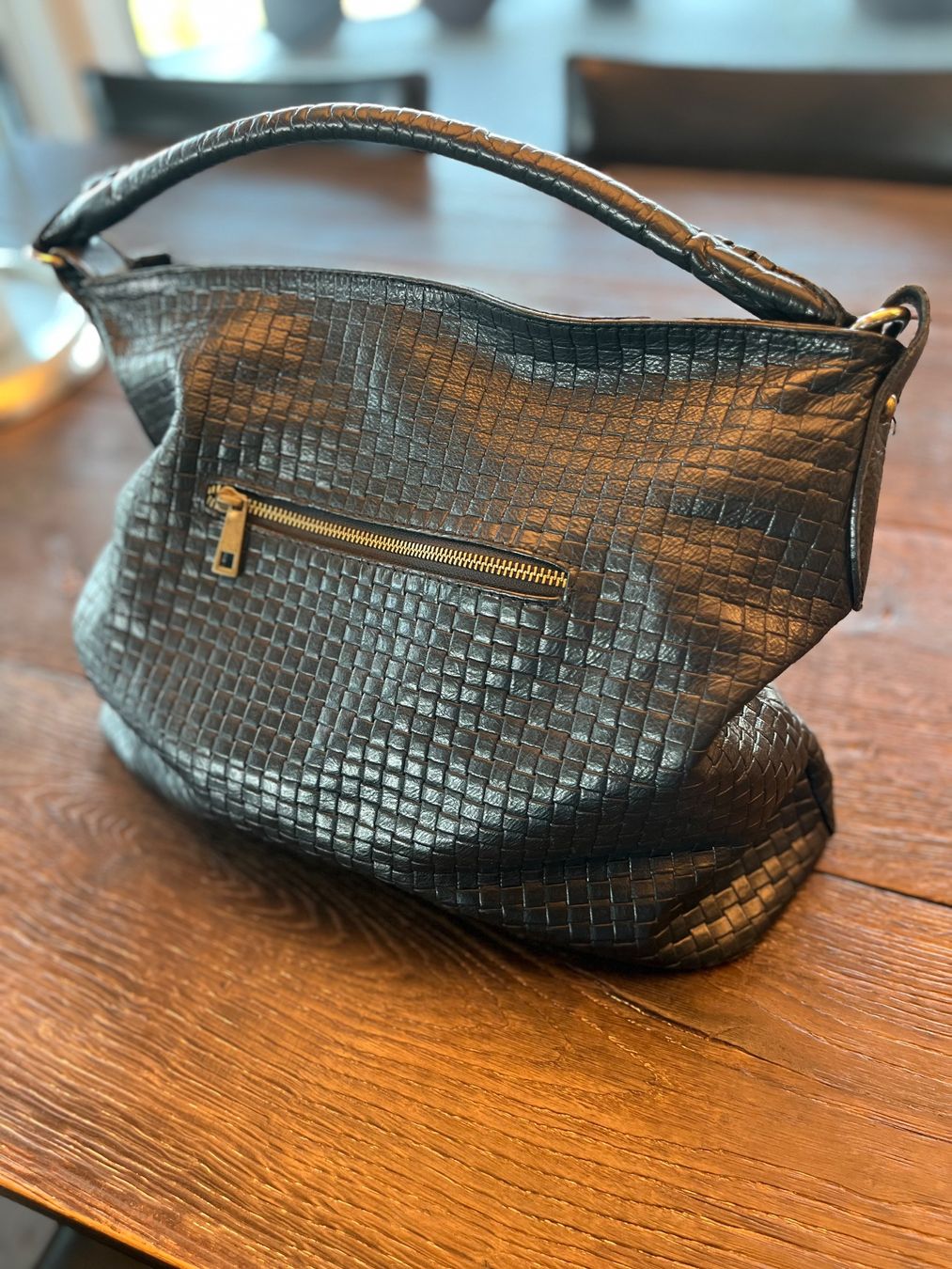 Borse da donna: Handtasche Leder schwarz – Usato da Herrliberg venduto da Optosonic 1