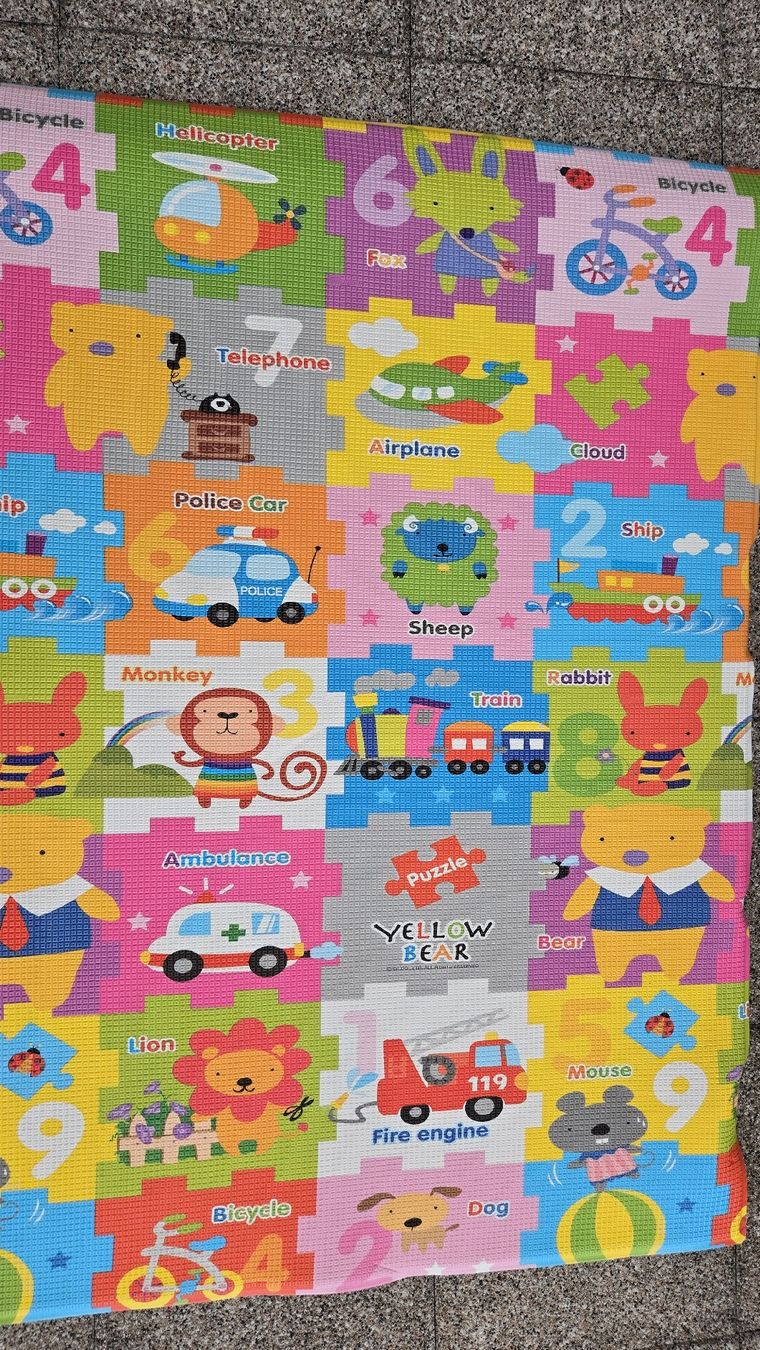 Spielmatte: Spielmatte Yellow Bear 100 x 140 – Gebraucht aus Frick von mirandatairirustemi 1