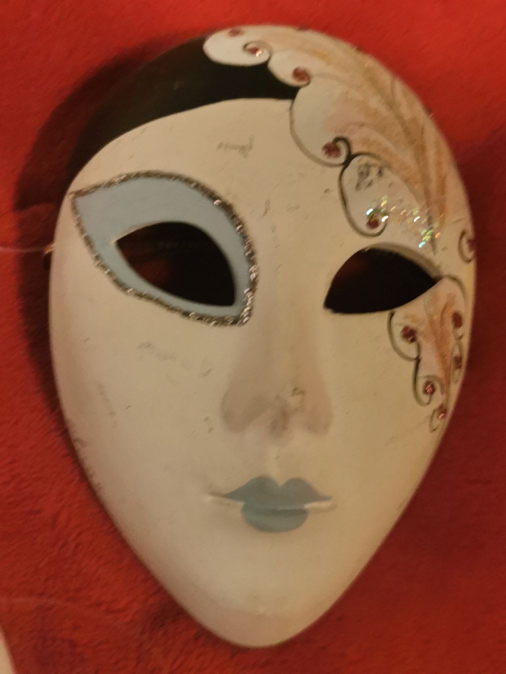Maschere: 3 Harlekin Masken – Nuovo (secondo la descrizione) da Mellingen venduto da fra_g7y8 3