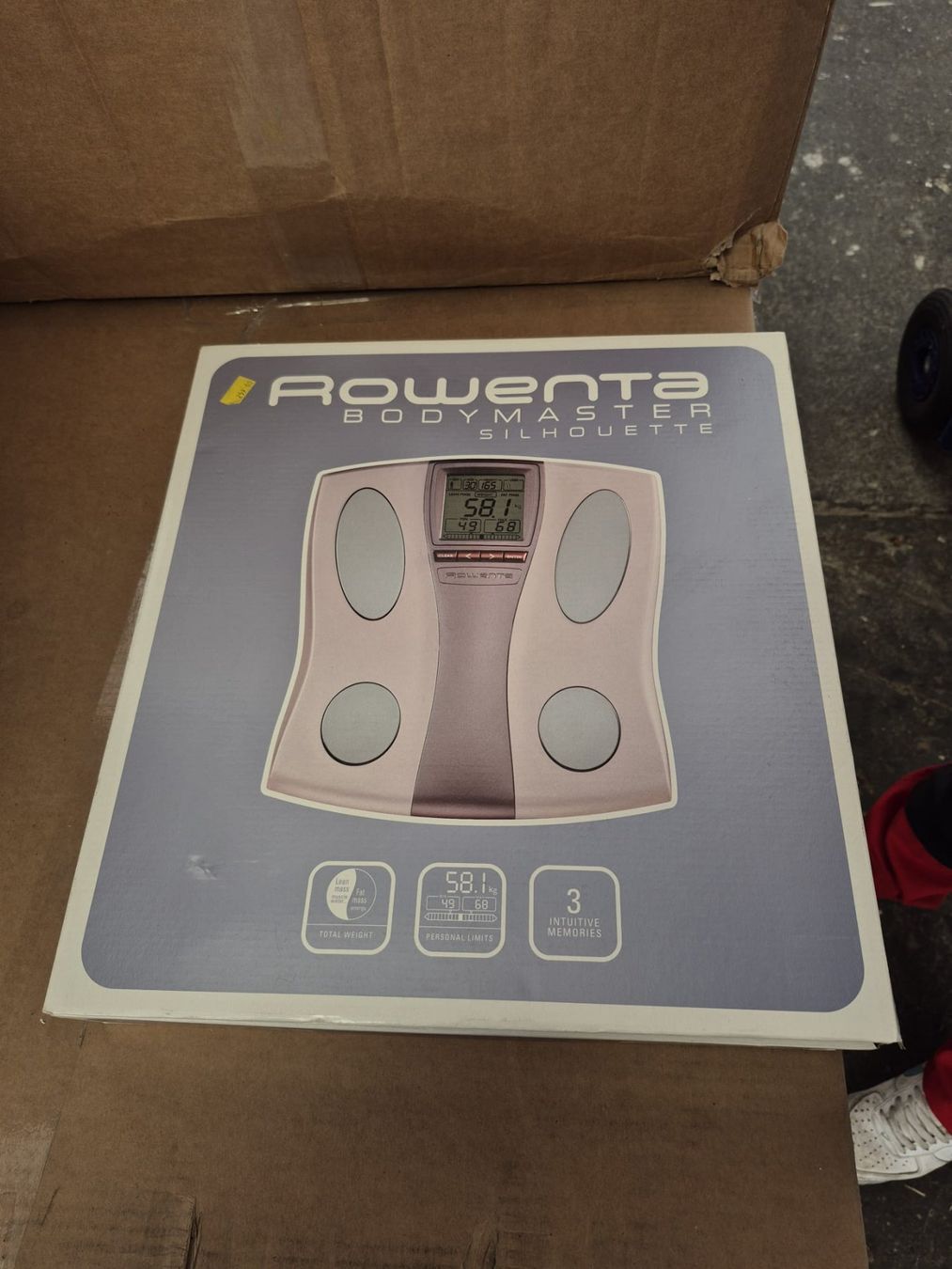 Personenwaagen: Rowenta Bodymaster Silhouette – Körperanalyse Waage – Neu und originalverpackt aus Biel/Bienne von Popoff1 1