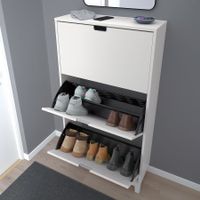 STÄLL Schuhschrank 3 Fächer 2 mal ohne Füsse