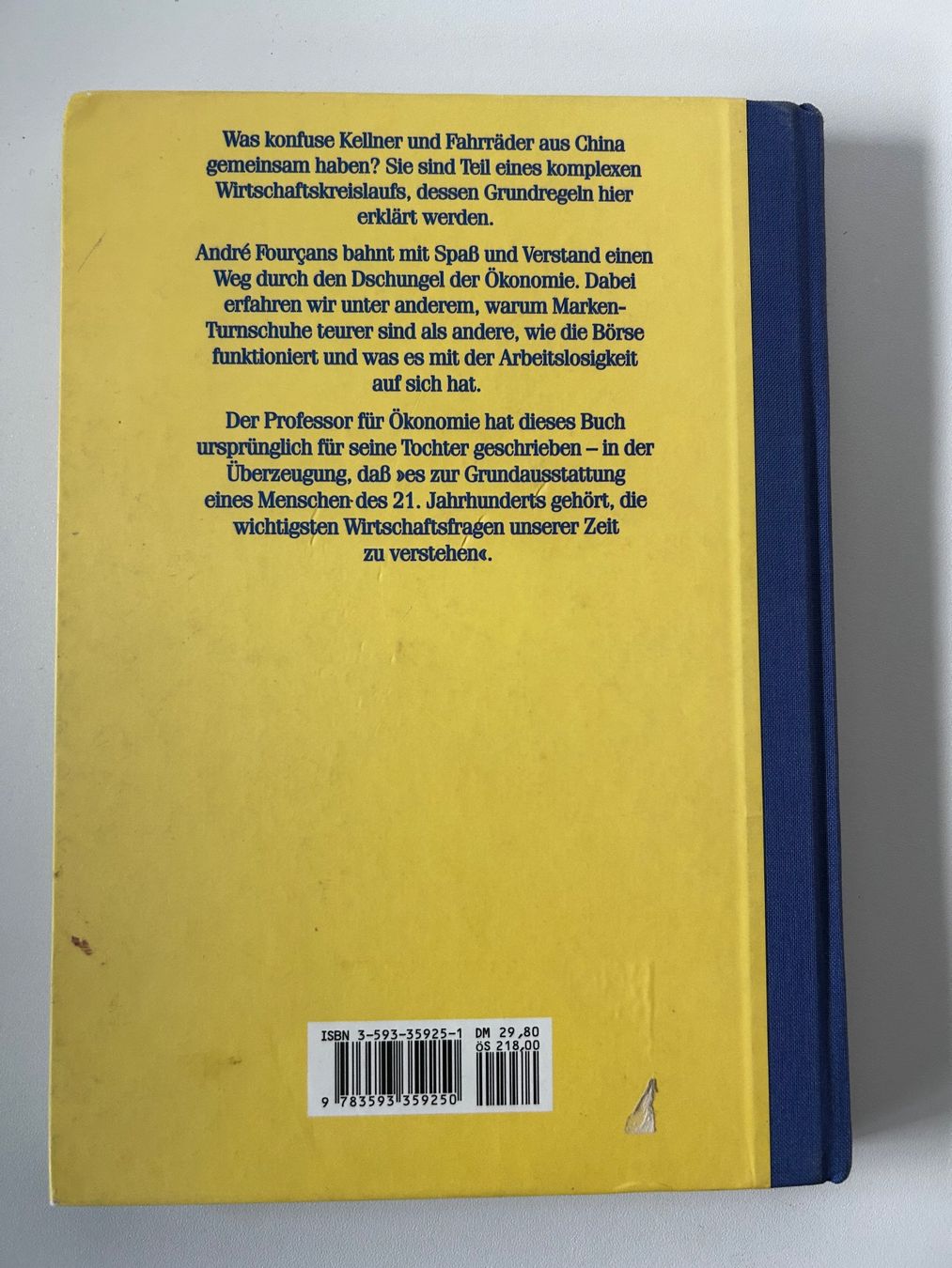 Libri: Buch Die Welt der Wirtschaft von André Fourcans Campus – Usato da Zürich venduto da fritzbachmann 1