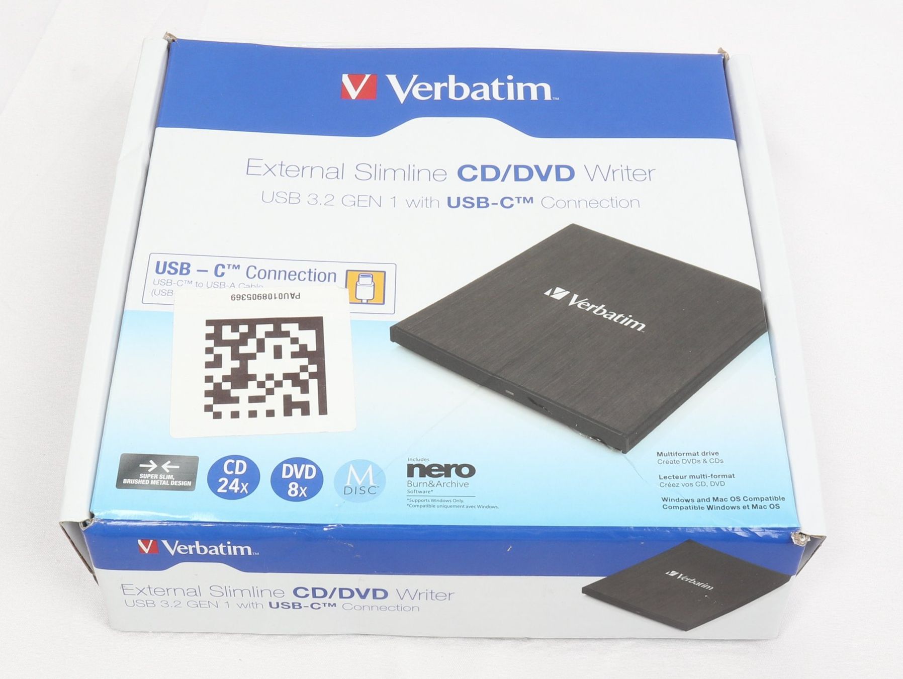 Verbatim Enregistreurs: VERBATIM External Slimline CD/DVD Brenner – D'occasion à Steinen par Restwert_Steinen 4
