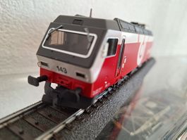 Hag HO 266. Locomotive Re 456 143-7 VHB ( Menznau )