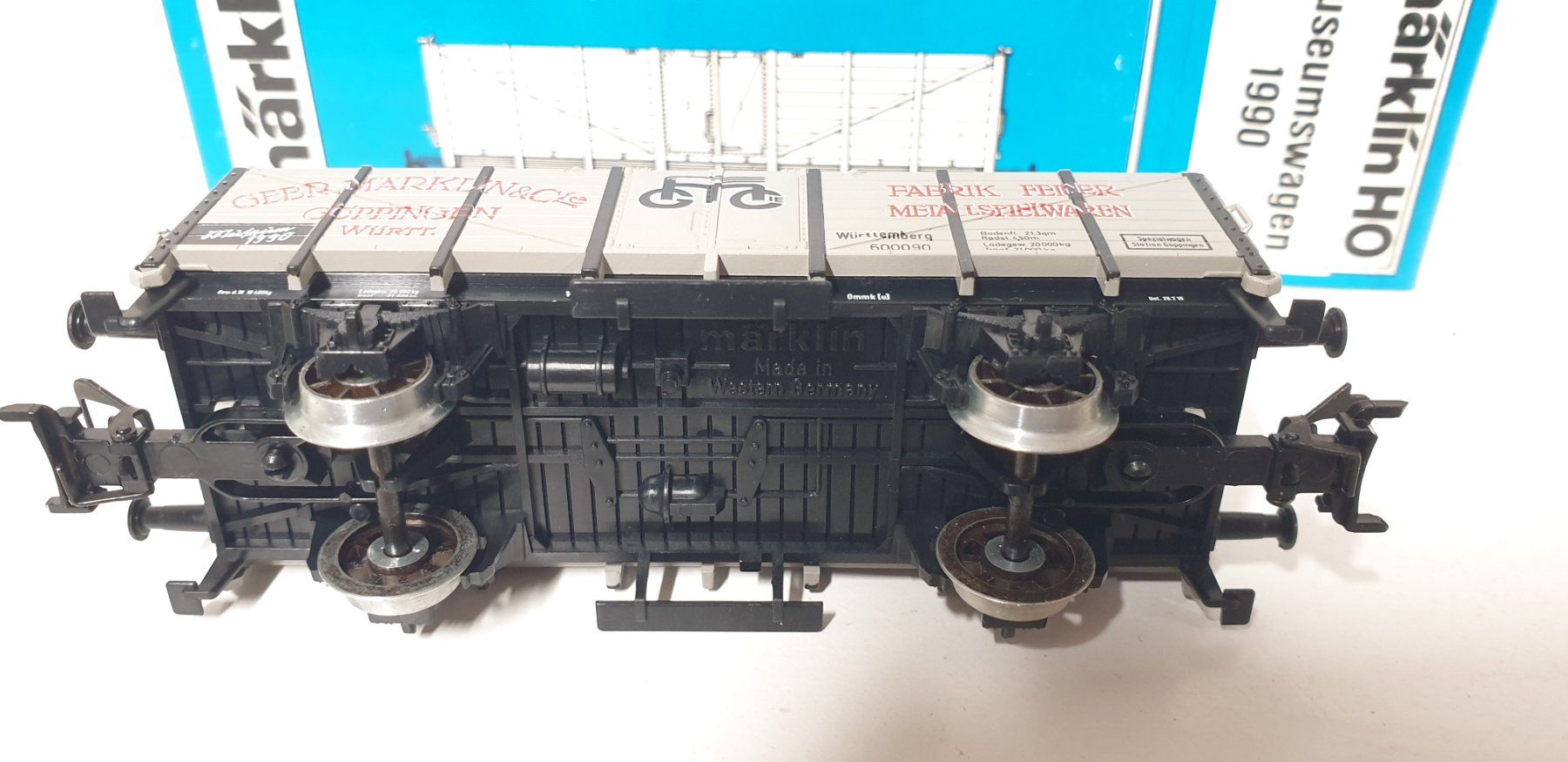 Märklin Modellini di ferrovie: Märklin Museumswagen 1990 H0/AC – Nuovo (secondo la descrizione) da Neuenhof venduto da ludovicco 1