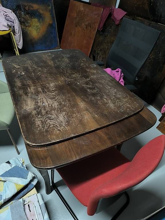 Tables: Table ancienne à rallonges – D'occasion à Lausanne par mikee