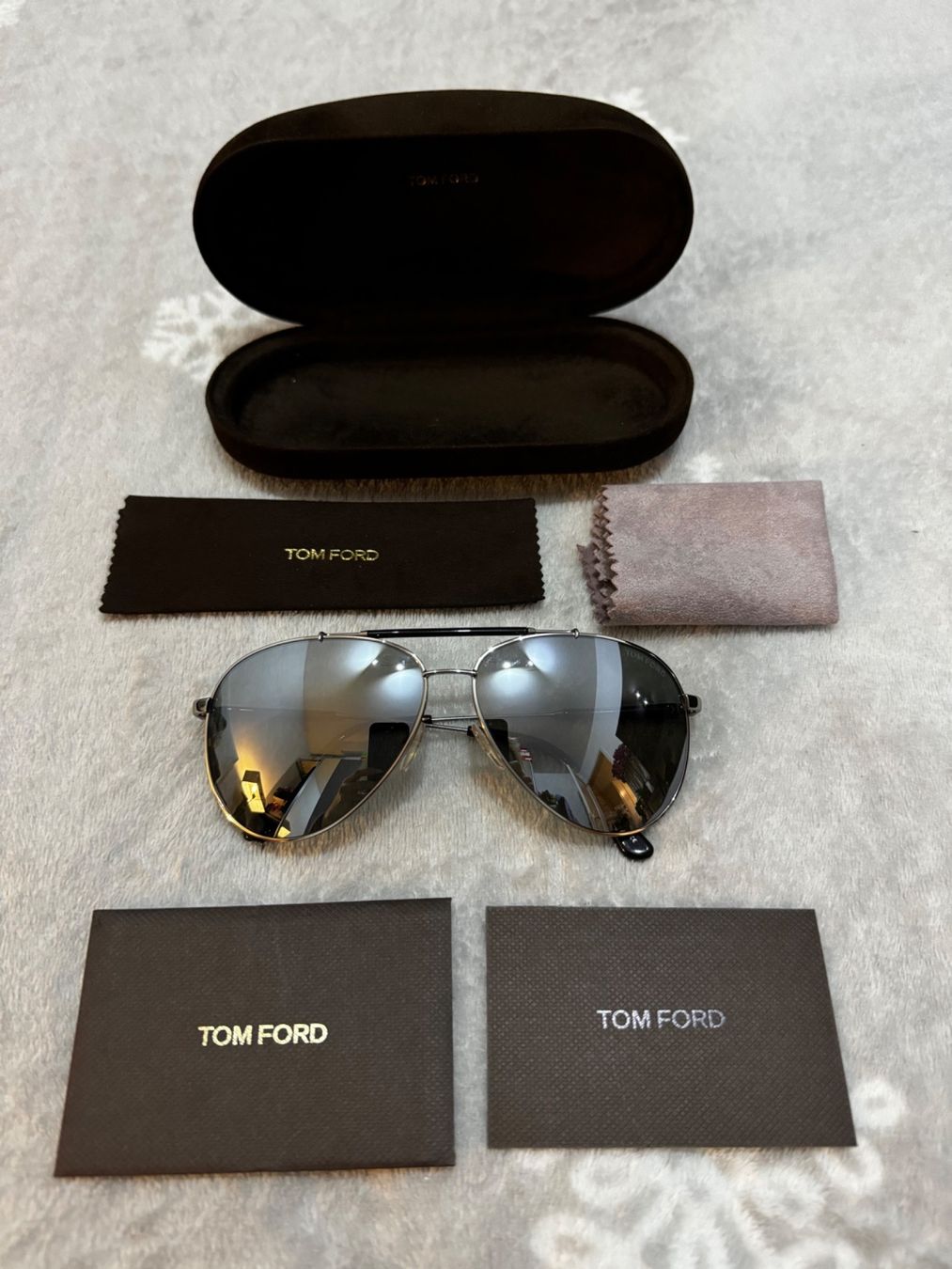 Tom Ford Brillen & Gläser: Tom Ford Aviator Sonnenbrille NEW – Neu (gemäss Beschreibung) aus Zürich von Privat4444