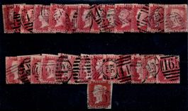 Lot one Penny gezähnt + 1x one Pennx ungezähnt