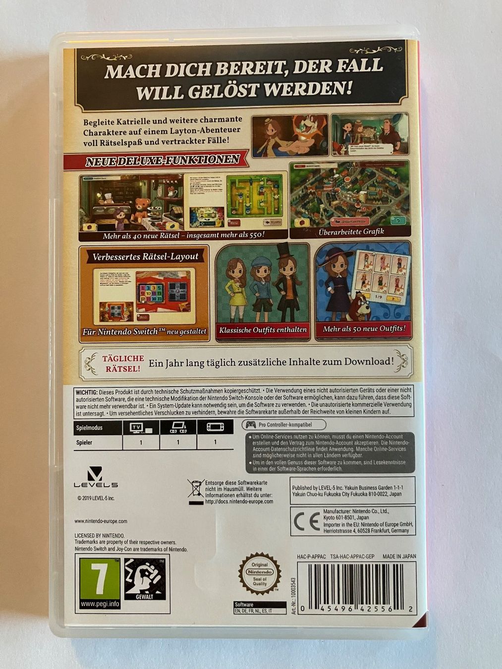 Nintendo Giochi: L'aventure Layton: Katrielle – Switch – Usato da Ecublens VD venduto da Lenordique 1