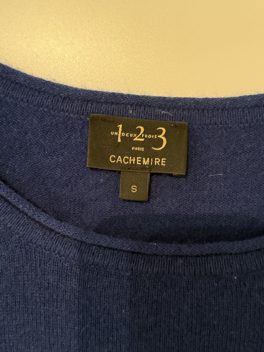 Maglioni & Felpe: 123 - Cashmere Pulli Damen - Grösse S - Blau – Usato da Zürich venduto da Chriscs17 1