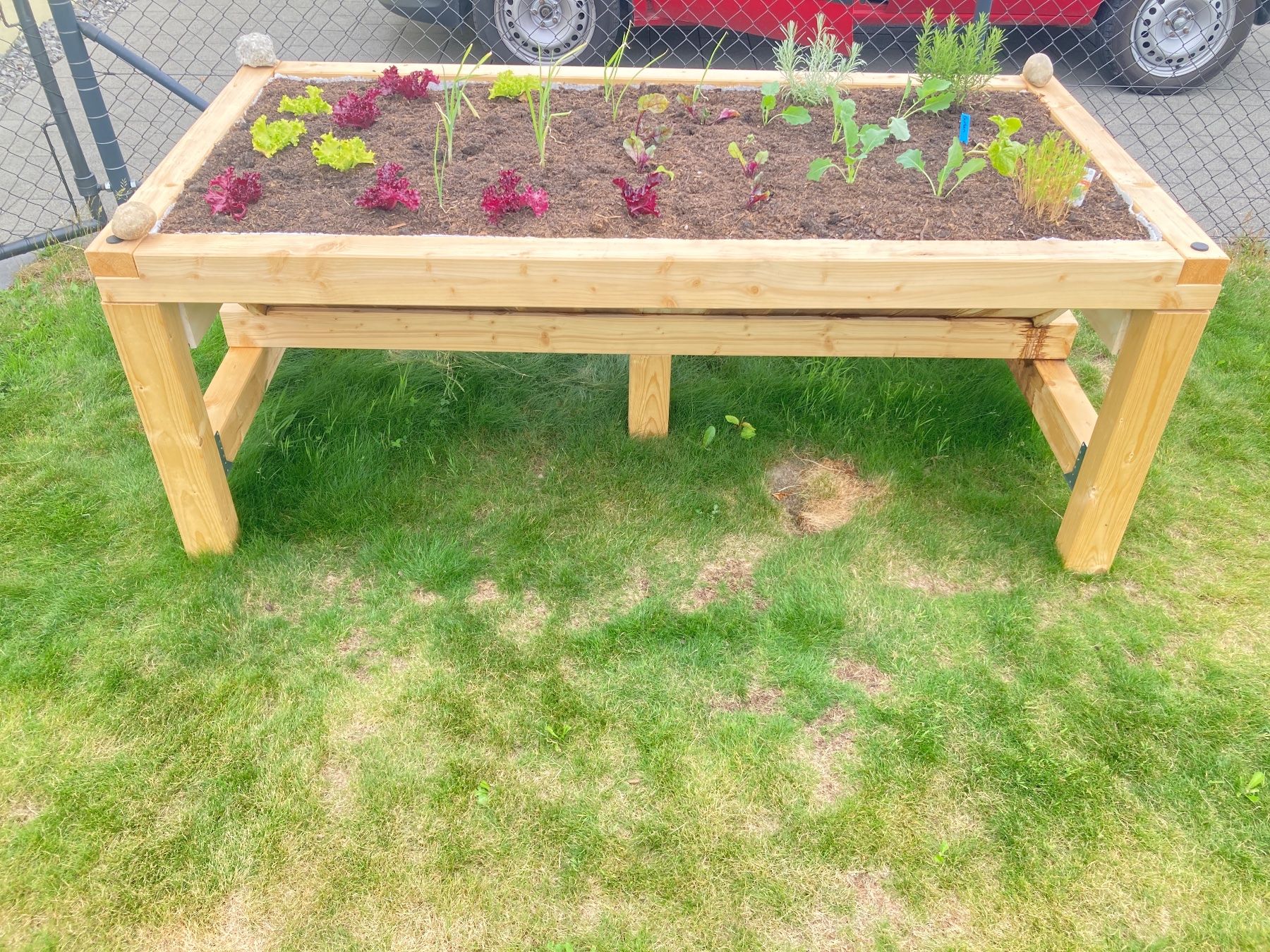 Box contenitori: Hochbeet Holz 2x1x0.79 m – Nuovo e nell'imballaggio originale da Wichtrach venduto da Hochbeete 3