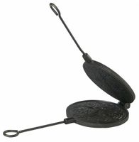 Fer à bricelet - Gaufrier en Fonte Ø15cm