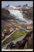 AK Gletsch, Le glacier du Rhône