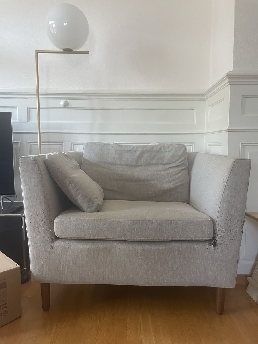 Ikea Poltrone: Ikea Stockholm Sessel 1.5-Sitzer – Usato da Baden venduto da familie_schluessel