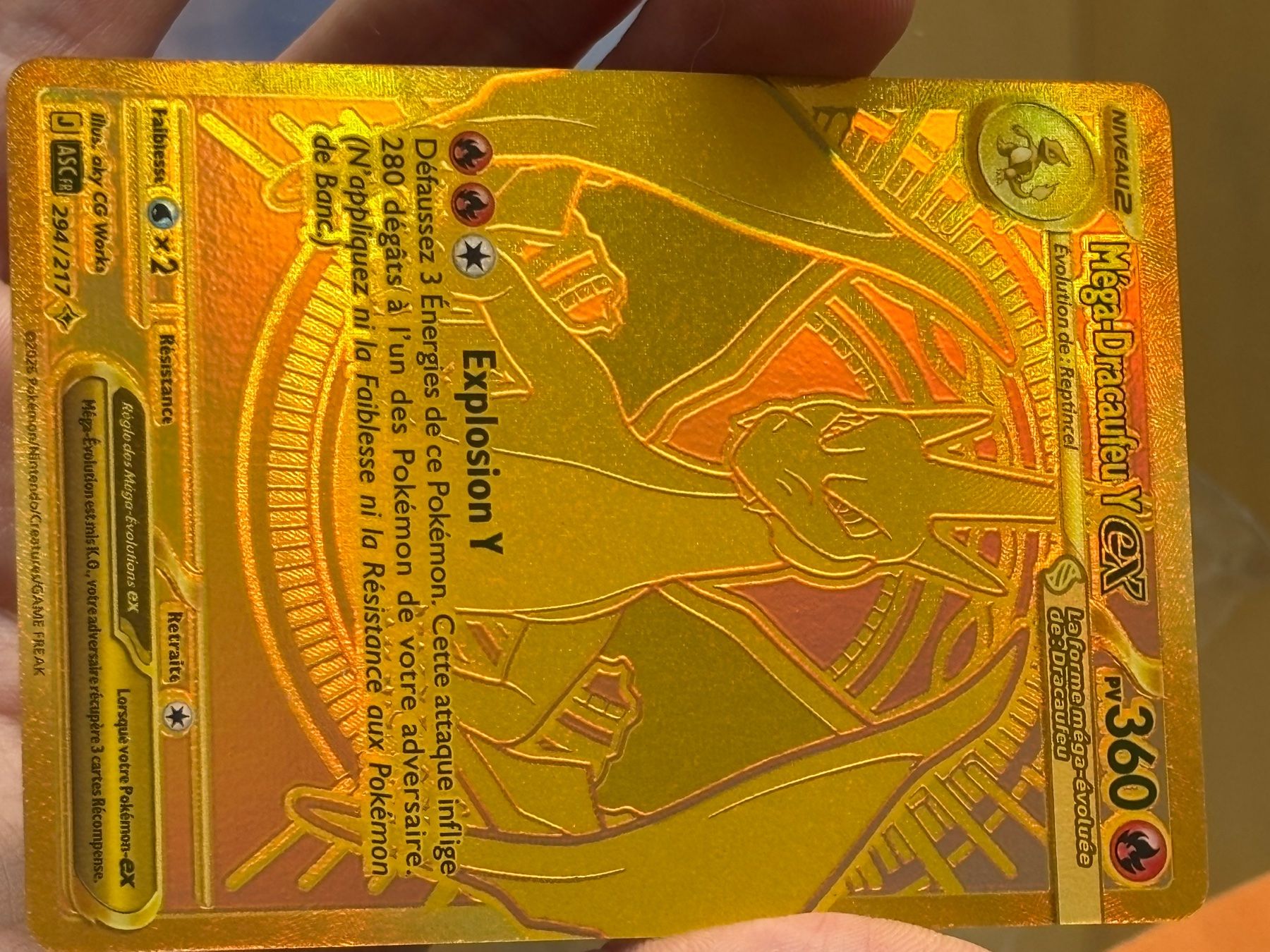 Pokémon Carte collezionabili: Mega Charizard Y/Mega Dracaufeu Y Asc 294 – Usato da Nidau venduto da olo_nr6m
