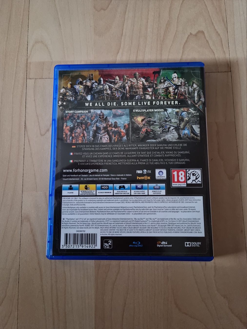 Spiele: For Honor PS4 – Neu (gemäss Beschreibung) aus Ostermundigen von ala_pt5h 1