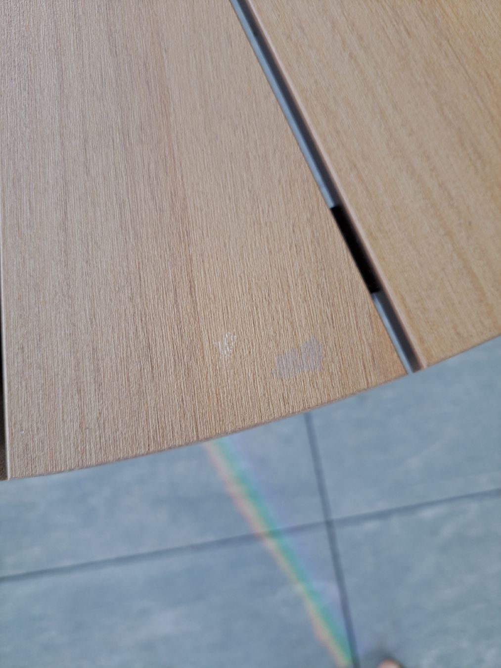 Jysk Tische: Gartentisch Balkontisch rund Holz – Gebraucht aus Niederbipp von filou0711 2