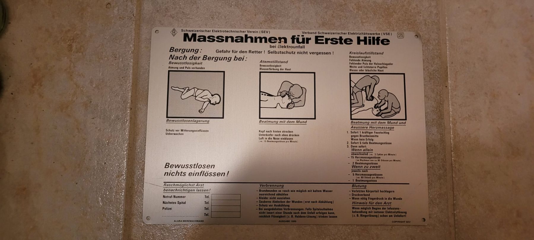 Schilder: Altes Schild ❤️ – Gebraucht aus Goldingen von Guido06 1