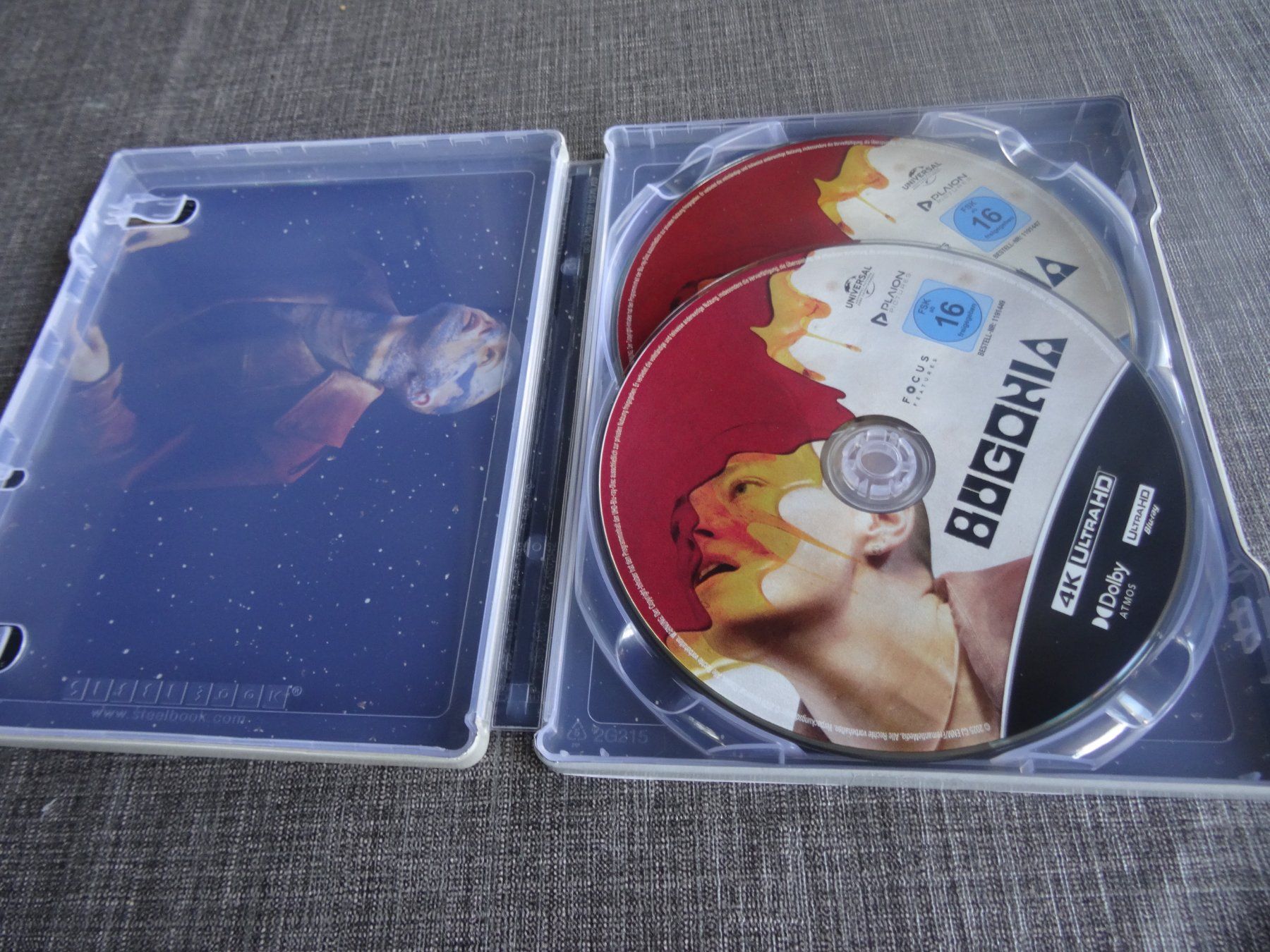 Alle DVDs: Bugonia 4K UHD Blu-ray Steelbook – Gebraucht aus Olten von Disc-Verkauf 1