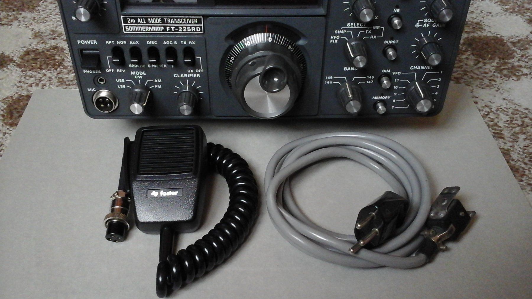 Radiocomunicazione: Sommerkamp FT-225RD 2m Allmode Transceiver (Oldtimer) – Usato da Farnern venduto da Radiovox 8