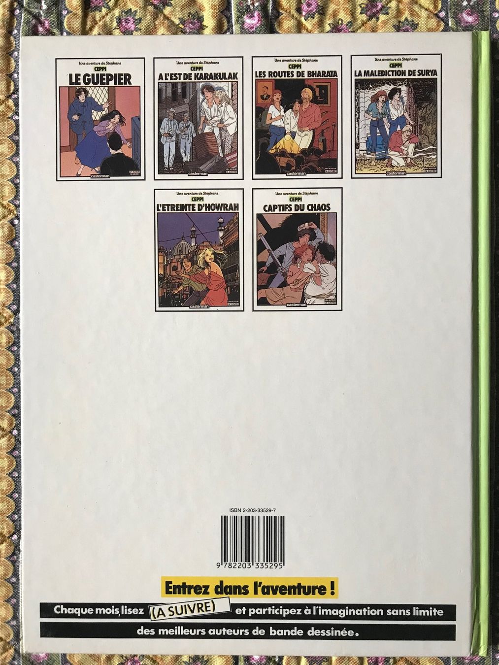 Fumetti: UNE AVENTURE DE STEPHANE - CEPPI - A L'EST DE KARAKULAK – Usato da Commugny venduto da MCapital 3