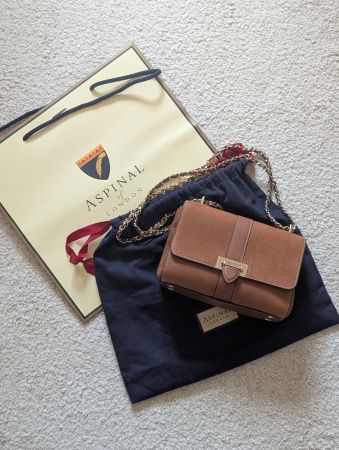 Handtasche Leder "Aspinal of London"