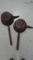 2 ANTIKE GUSSPFANNEN