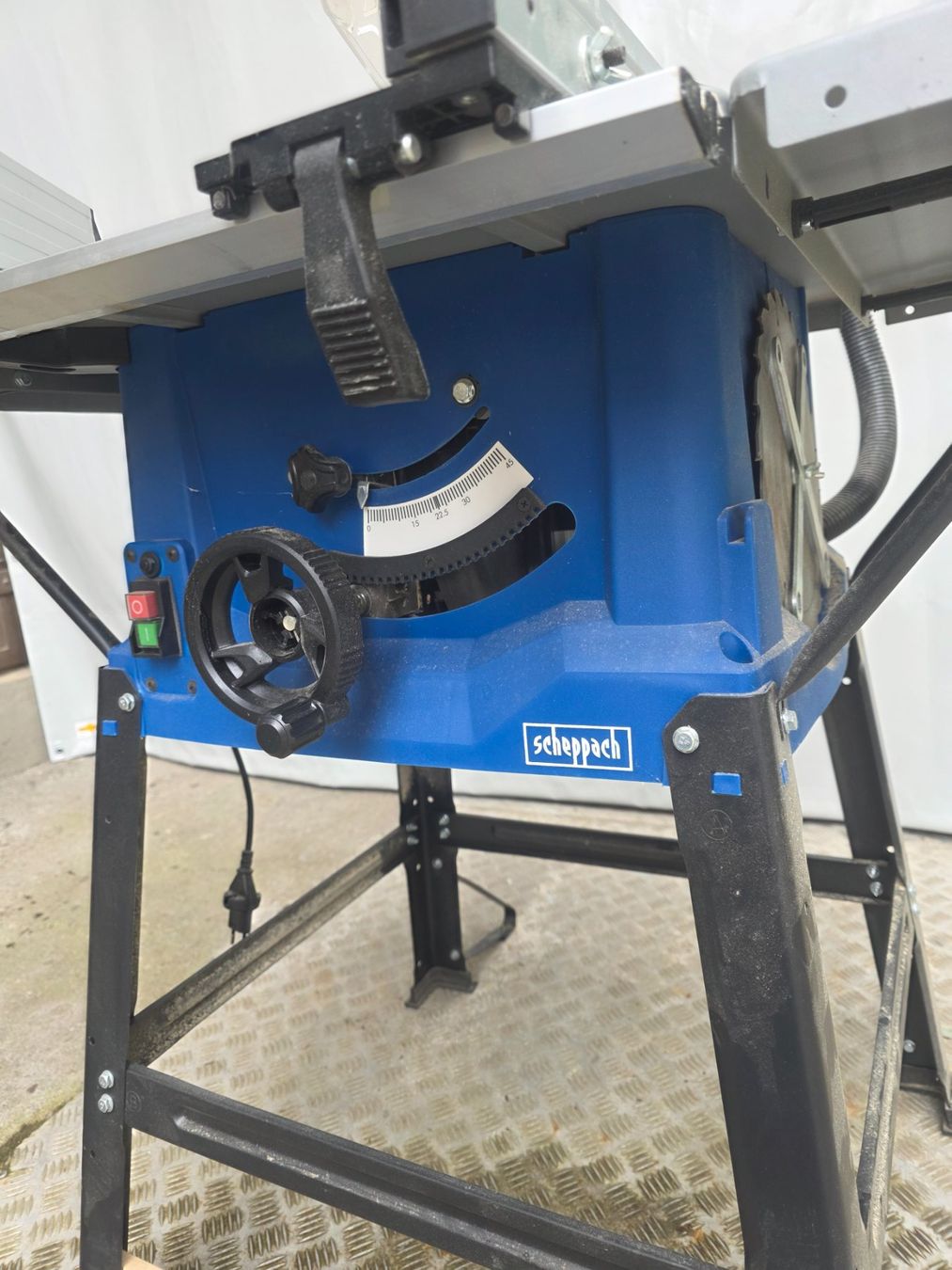 Scheppach Scies: Scheppach HS100s Kreissäge – D'occasion à Zollbrück par Rgartenzwerg 2