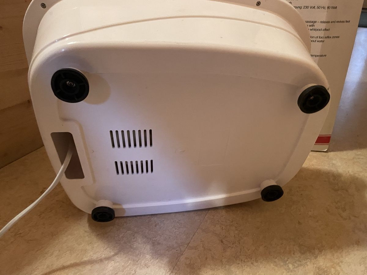 Dispositivi per massaggi: Fusssprudelmassagebad – Usato da ftan venduto da MaSchu12 2