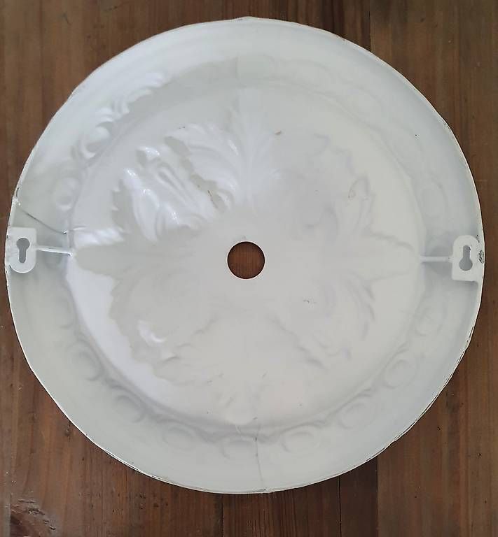 Loberon Tutte le decorazioni: Deckenrosette Wandrosette weiss Shabby Chic Landhaus weiss – Nuovo (secondo la descrizione) da Marbach SG venduto da ShabbyChicBrocante 2