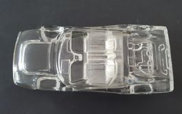 Ferrari Testarossa en verre, 18 x 8 x 4,2 cm, 880 grammes