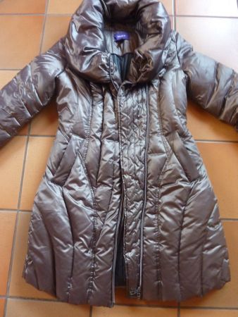 Mexx Stepp Wintermantel,  36 neuwertig taupe