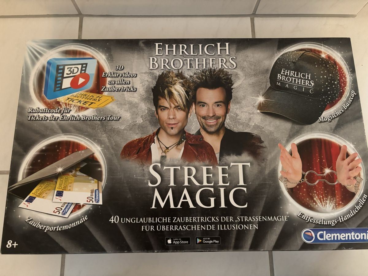 Giochi: Zauberkasten Ehrlich Brothers Street Magic – Usato da Uetikon am See venduto da Winnieclaudia