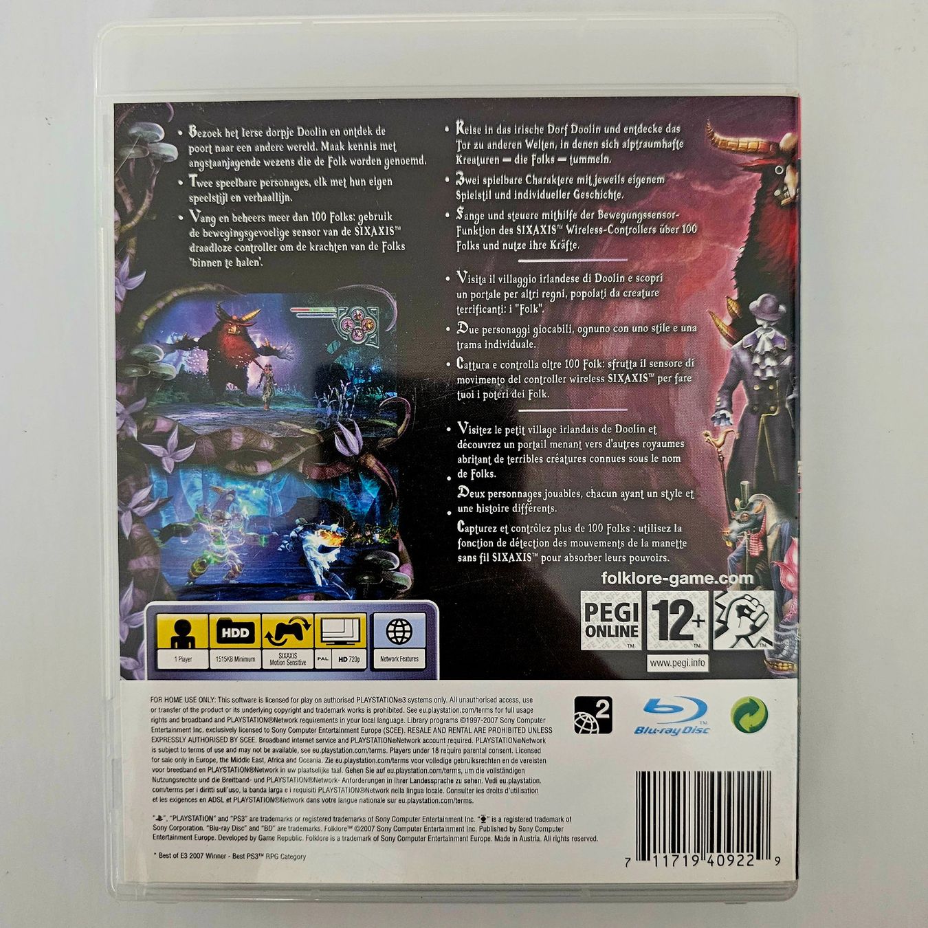 Sony Spiele: Folklore (PS3) – Gebraucht aus Holziken von Miglioregamesnmore 1
