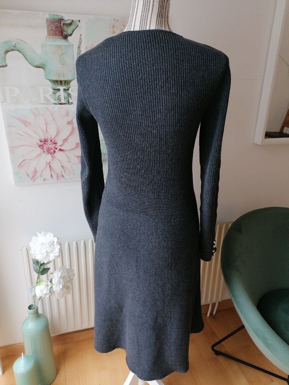 S.Oliver Vestiti: Strickkleid anthrazit S. Oliver – Usato da Kaltbrunn venduto da Pitschifan 2