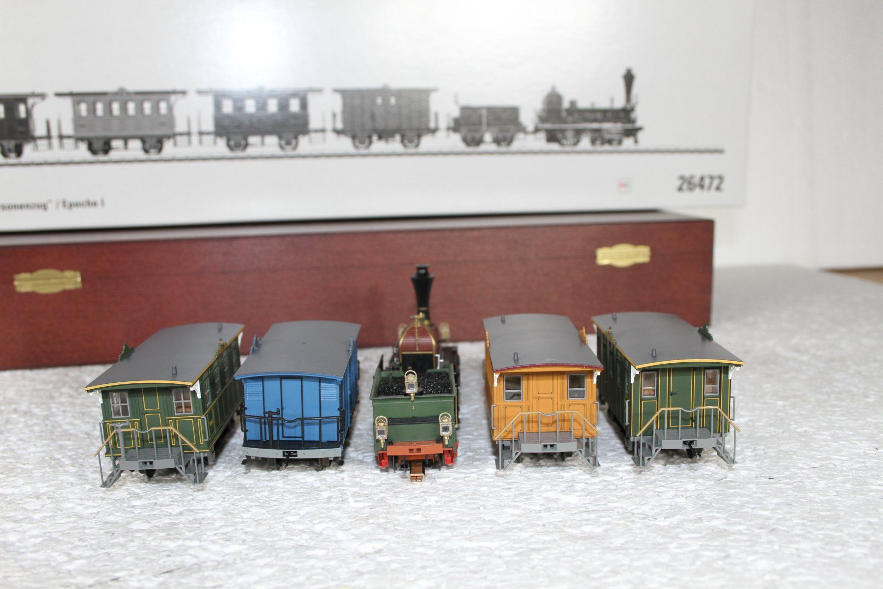 Märklin Modellini di ferrovie: Märklin 26472 SNB Spanisch Brötli Bahn mfx – Usato da Triesen venduto da gleis8 6
