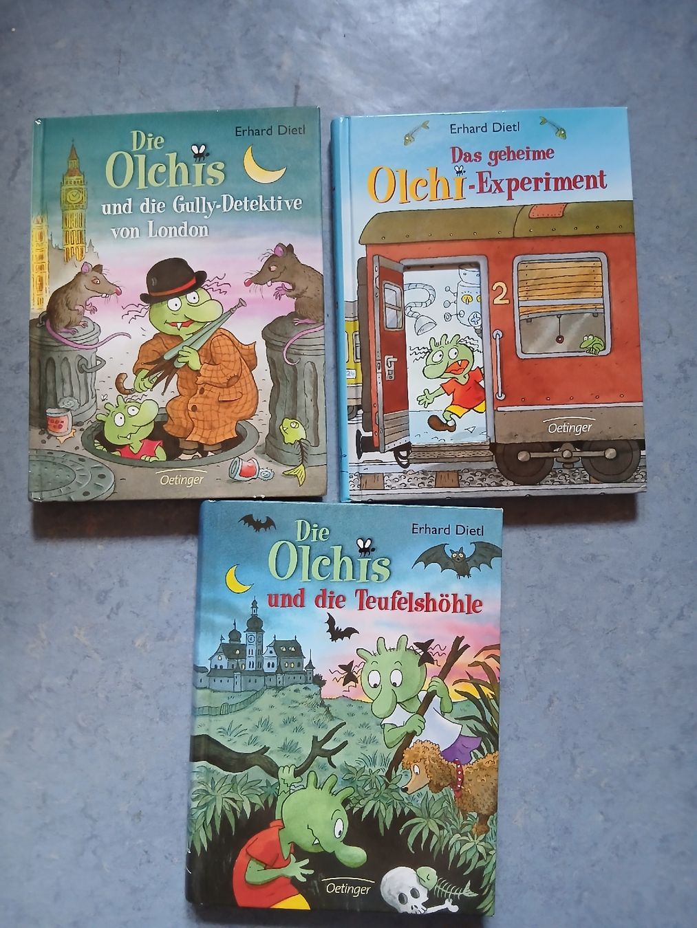 Livres: 3 Olchibücher – D'occasion à Nunningen par din_m9sb 1