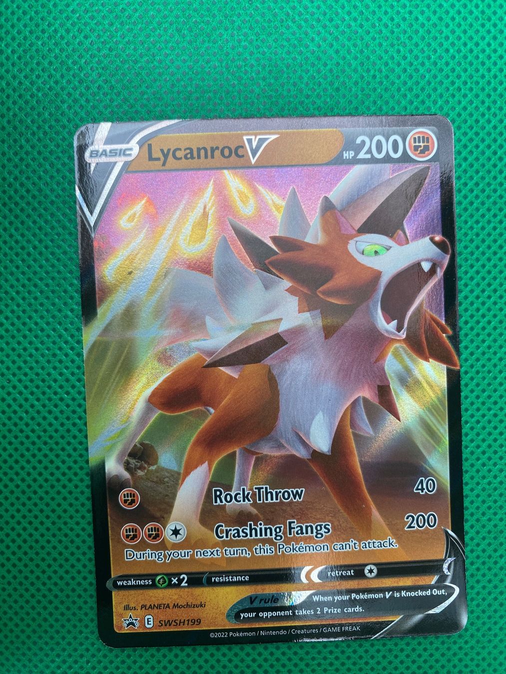 Pokémon Carte collezionabili: Wolwerock V (SWSH 199) – Usato da Wermatswil venduto da finest112