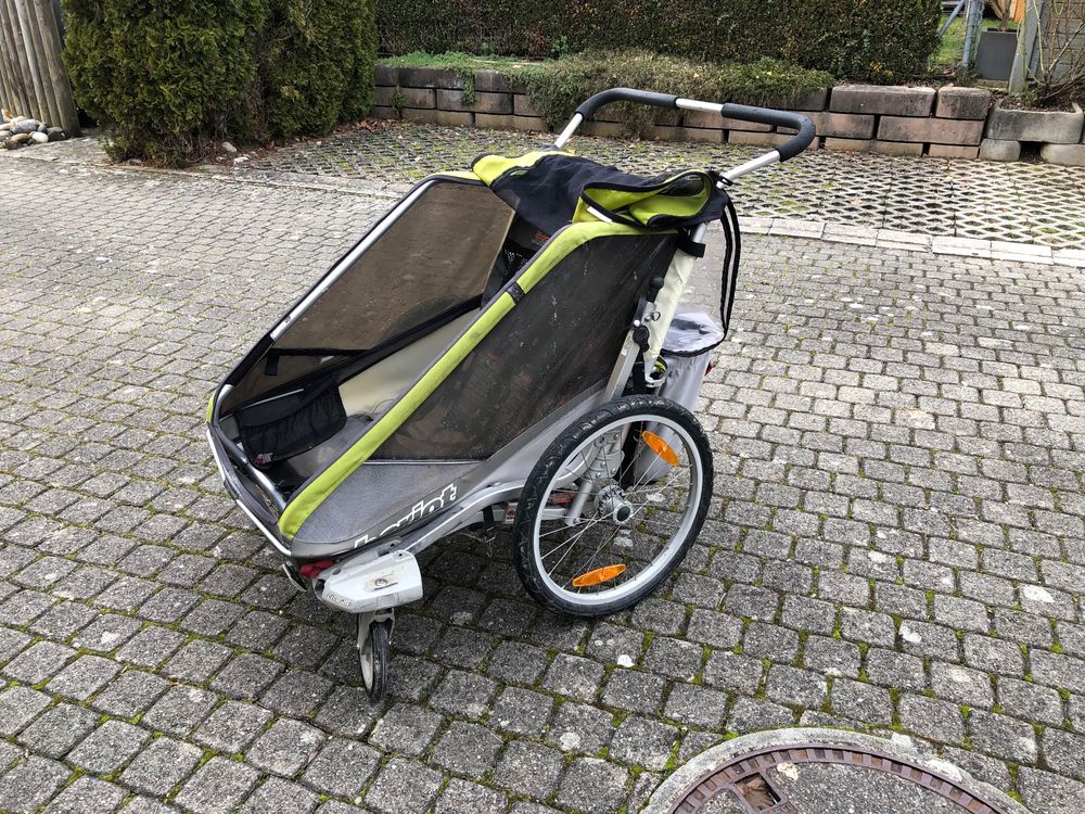 thule-chariot-cougar-2-kinder-veloanh-nger-gebraucht-in