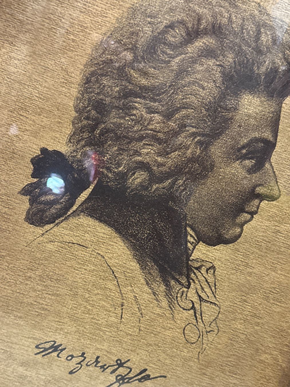 Posters & Illustrations: gerahmtes Bild, Mozart,55x45 cm – D'occasion à Amriswil par used2use 1